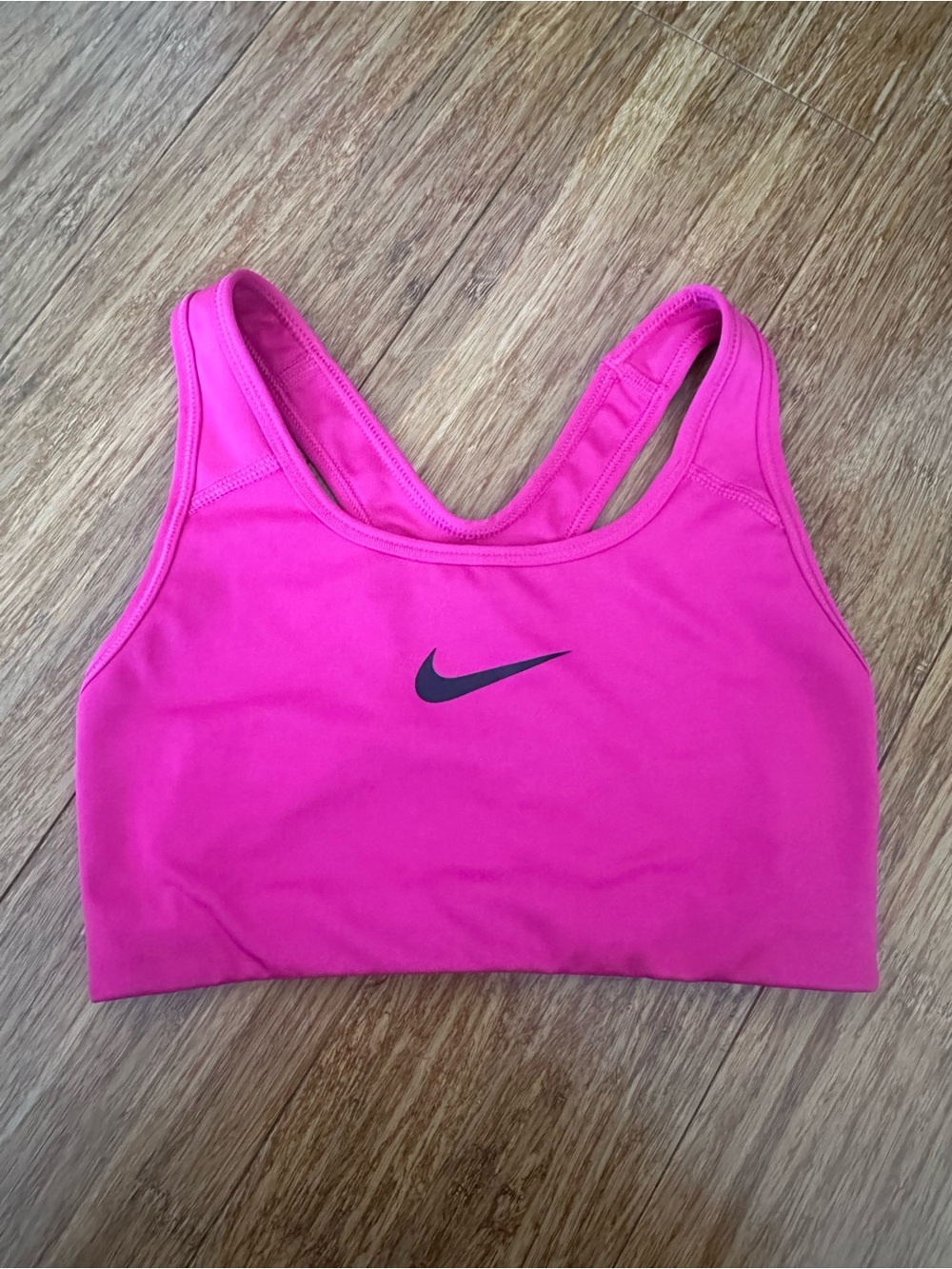 Nike Women's Pink Racerback Sports Bra